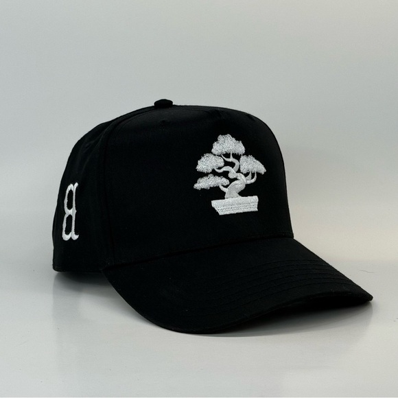 Boston Bonsai Snapback – Black/white - Etsy Boston Bonsai Snapback – Black/White